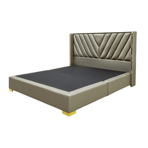 ฐานรองหัวเตียง 6 ฟุต WISDOM DESIGN FURNITURE รุ่น MICKY สีเทา